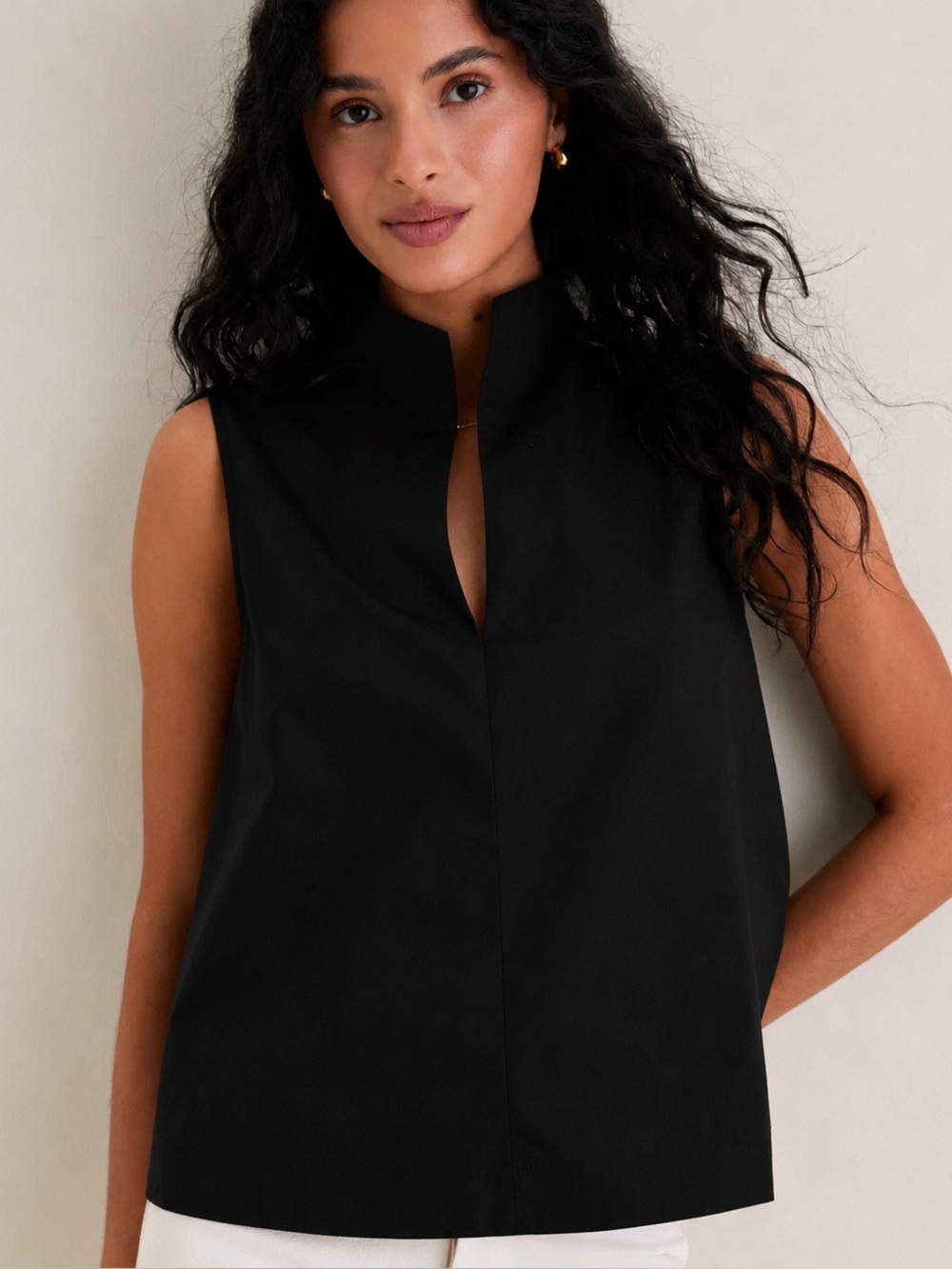 Tuckernuck Celeste Sleeveless Top Black M